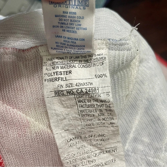 Vintage Snoopy Baby Toddler Comforter Top 42x57 - Picture 12 of 12